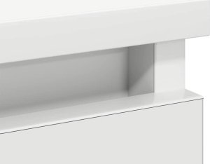 vidaXL Komoda z szufladami Biała 71x35x84 cm Drewno klejone 10