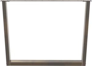 vidaXL Nogi do stołu jadalnego w kształcie litery V 2 szt. Stal 5