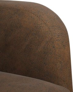 vidaXL Sofa dwuosobowa brązowa 110 cm sztuczna skóra 6