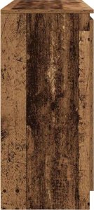 vidaXL Komoda z szufladami Stare drewno 100,5x35x76 cm 7