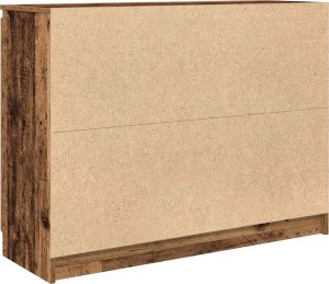 vidaXL Komoda z szufladami Stare drewno 100,5x35x76 cm 8