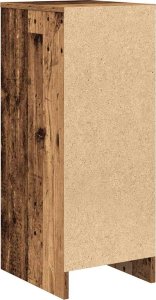 vidaXL Komoda Stare drewno 29,5x34x76 cm Drewno klejone 8