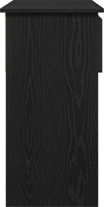 vidaXL Konsola z szufladami Czarny 85,5x38,5x74,5 cm 7
