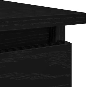 vidaXL Konsola z szufladami Czarny 85,5x38,5x74,5 cm 9