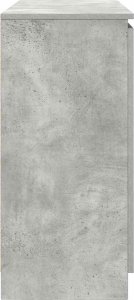 vidaXL Komoda z szufladami Betonowy Szary 100,5x35x76cm Drewno klejone 7