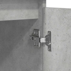 vidaXL Komoda z szufladami Betonowy Szary 100,5x35x76cm Drewno klejone 9