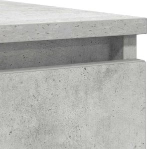 vidaXL Komoda z szufladami Betonowy Szary 100,5x35x76cm Drewno klejone 10