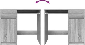 Biurko vidaXL Dąb Sonoma 86 cm x 49 cm 9