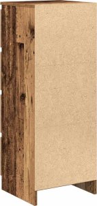 vidaXL Komoda Stare drewno 37,5x35x99 cm Drewno klejone 8