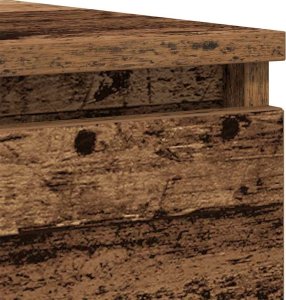 vidaXL Komoda Stare drewno 37,5x35x99 cm Drewno klejone 10