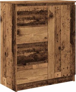 vidaXL Komoda z szufladami Stare drewno 71x35x84 cm Drewno klejone 2