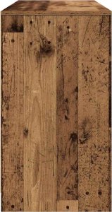 Biurko vidaXL Brązowe 120 cm x 42 cm 7