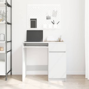 Biurko vidaXL Białe 86 cm x 49 cm 3