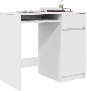Biurko vidaXL Białe 86 cm x 49 cm 4