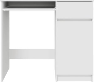 Biurko vidaXL Białe 86 cm x 49 cm 6