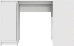 Biurko vidaXL Białe 120 cm x 42 cm 6