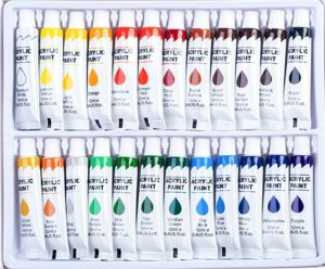 Zestaw farb akrylowych 24 szt. 3