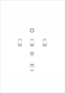 THERMOSTATIC SENSOR REGUS RA 015G3690 2
