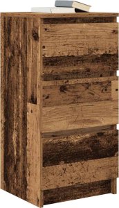 vidaXL Komoda Stare drewno 37,5x35x76 cm Drewno klejone 4