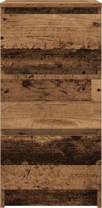 vidaXL Komoda Stare drewno 37,5x35x76 cm Drewno klejone 6