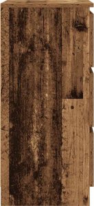 vidaXL Komoda Stare drewno 37,5x35x76 cm Drewno klejone 7