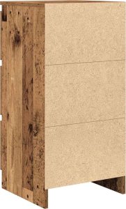 vidaXL Komoda Stare drewno 37,5x35x76 cm Drewno klejone 8