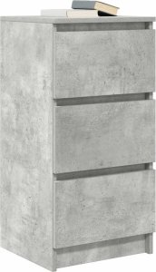 vidaXL Komoda Betonowa Szara 37,5x35x76 cm Drewno klejone 4