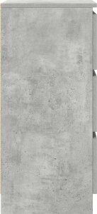 vidaXL Komoda Betonowa Szara 37,5x35x76 cm Drewno klejone 7