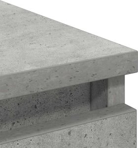 vidaXL Komoda Betonowa Szara 37,5x35x76 cm Drewno klejone 9