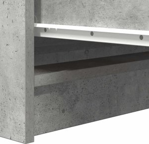 vidaXL Komoda Betonowa Szara 37,5x35x76 cm Drewno klejone 10