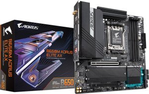 GIGABYTE B650M AORUS ELITE AX płyta główna AMD B650 Gniazdo AM5 micro ATX 1