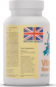 Navigator NAVIGATOR Witamina C 500mg 50mg Dzika róża 180 kapsułek 2