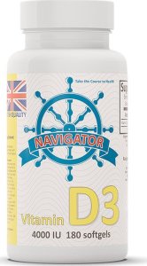 Navigator NAVIGATOR Witamina D3 4000 IU 180 kapsułek 2