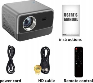 H10 Projektor Android 10 Smart TV Netlix Super Jakość Lepszy od H350 i H320 5