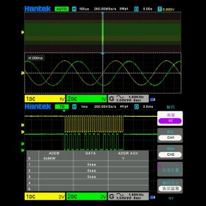 Hantek DSO2D15 oscyloskop cyfrowy 2CH 150MHz 11