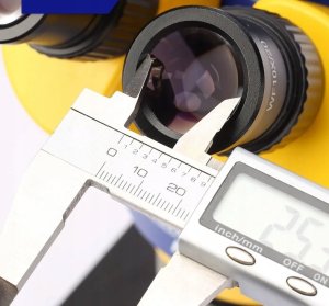 Mikroskop Stereo Triocular Mechanic MC75T B3 Minionek + Oświetlacz LED 4