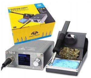 Lutownica OSS Team T12-X wersja 75W ! + Grot (Poprawiony model)! 2