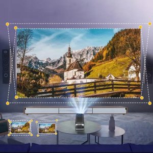 Projektor przenośny HY320 WERSJA DUŻA FULLHD WiFi ANDROID 11 + SMART TV 25