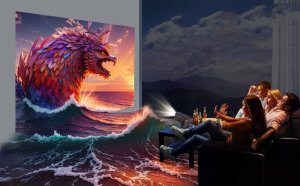 Projektor przenośny HY320 WERSJA DUŻA FULLHD WiFi ANDROID 11 + SMART TV 26