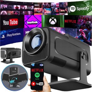 Projektor przenośny HY320 WERSJA DUŻA FULLHD WiFi ANDROID 11 + SMART TV 31