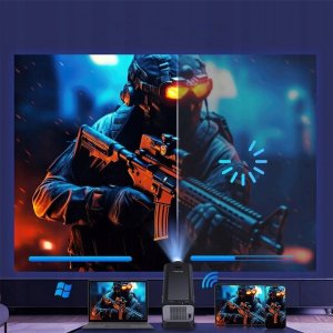 Projektor przenośny HY320 WERSJA DUŻA FULLHD WiFi ANDROID 11 + SMART TV 33