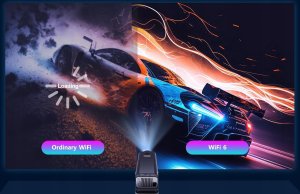 Projektor przenośny HY320 WERSJA DUŻA FULLHD WiFi ANDROID 11 + SMART TV 8