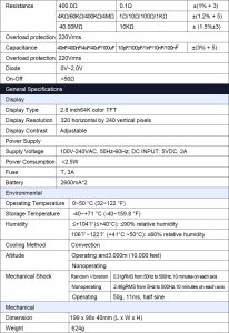 Hantek 2C42 oscyloskop cyfrowy 2x40MHz + DMM 6