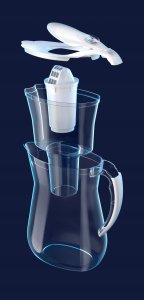 Dzbanek filtrujący Aquaphor Lyon biały 5