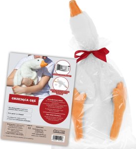 Duża Grzejąca Gęś XXL - Miękka Ciepła Poduszka 90 cm 2