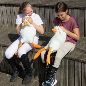 Duża Grzejąca Gęś XXL - Miękka Ciepła Poduszka 90 cm 10