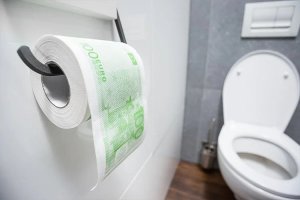 GiftWorld Papier Toaletowy 100 Euro XL - Zabawny Dodatek do Łazienki 3