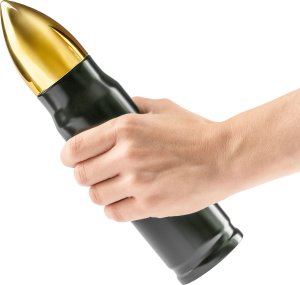 Green Cell Termos w kształcie Pocisku - Army Green, 500 ml 3