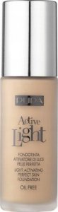 Pupa, Active-Light, Oil Free, Illuminating, Liquid Foundation, 050, Golden Beige, 30 ml For Women 1