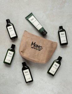 Starter Kit Set Mums With Love: Mums With Love, Hydrating, Body Lotion, 100 ml + Mums With Love, Hair Shampoo, For Cleansing, 100 ml + Mums With Love, Shower Gel, For All Skin Types, 100 ml + Mums With Love, Cleansing, Bath Oil, 100 ml + Happy Cheeks, Rep 3